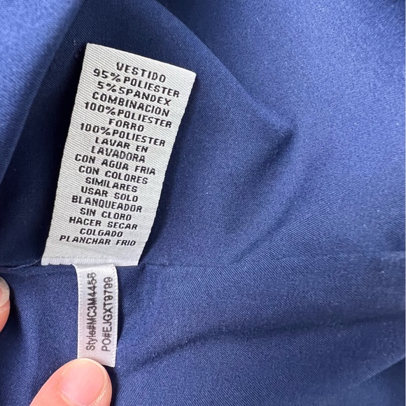 Eliza J Geometric Exposed Gold Back Zipper Closure Women’s Size 14 - Picture 16 of 16